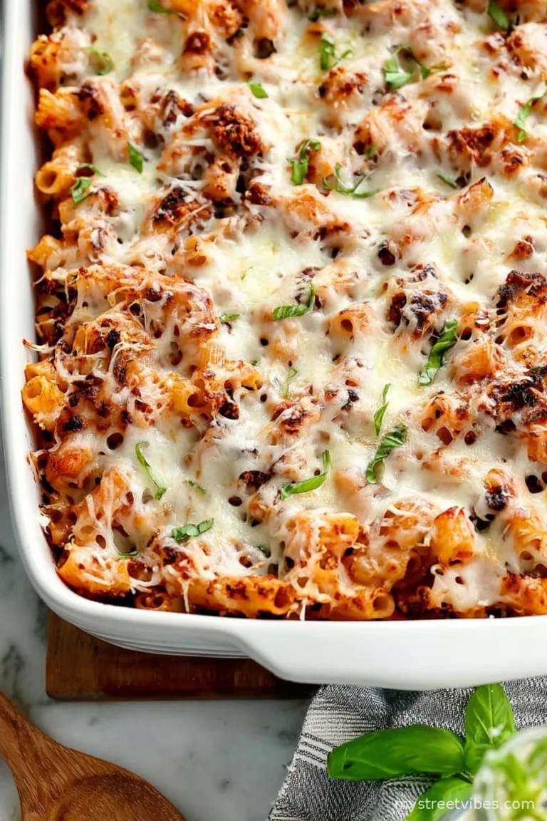 5-Ingredient Baked Ziti