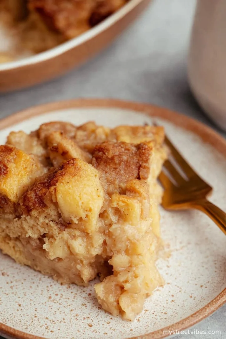 Apple Bread Pudding