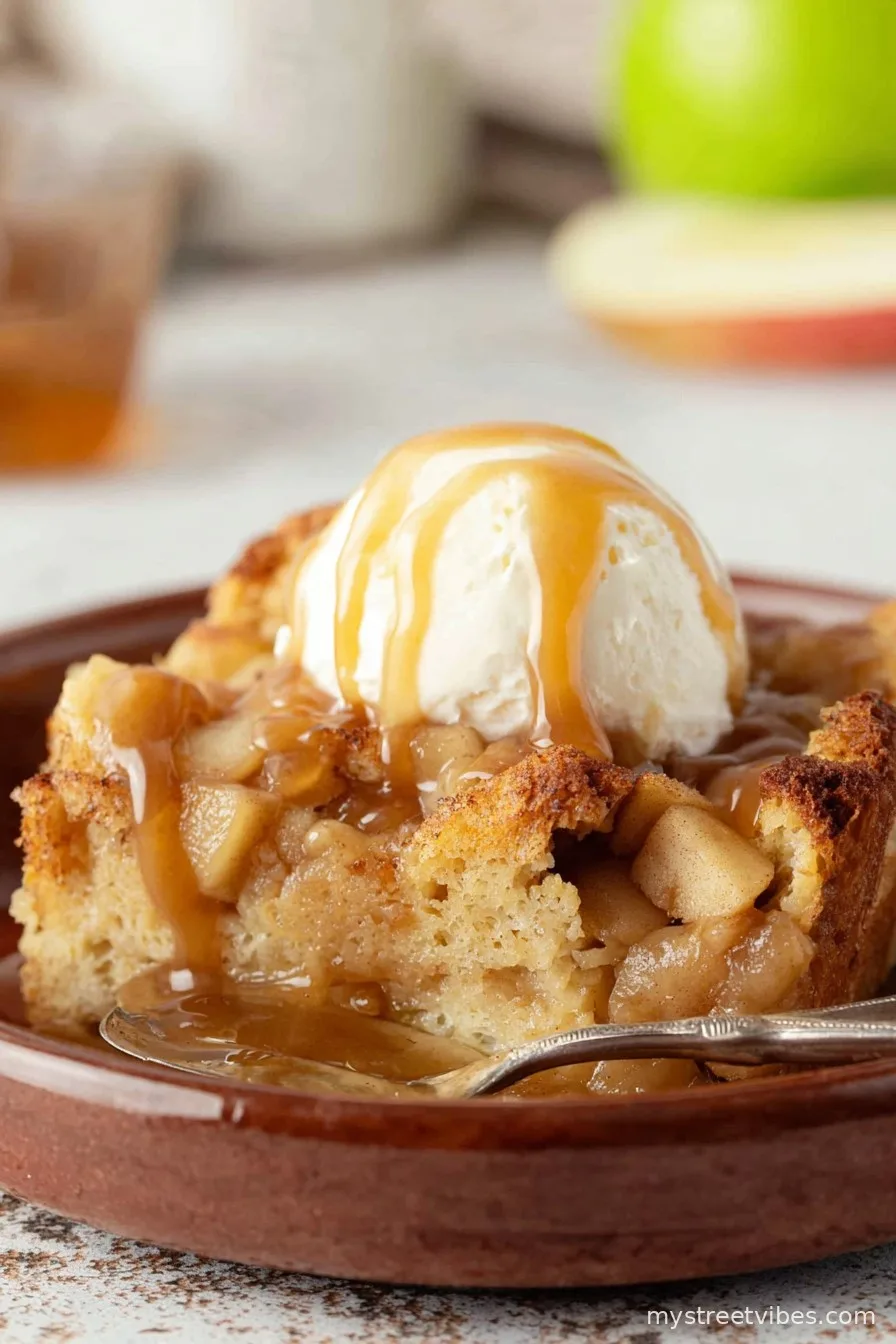 Apple Bread Pudding