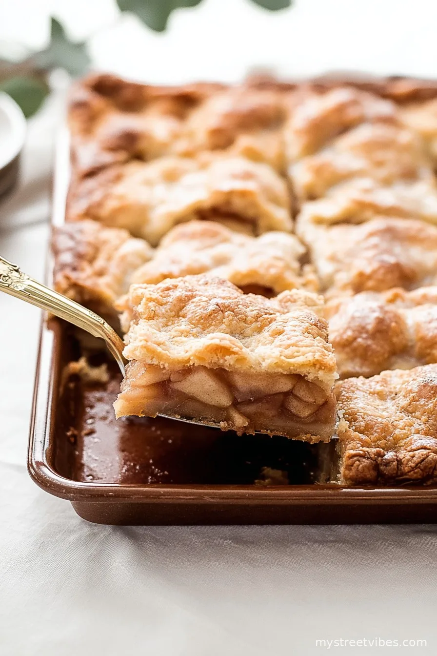 Apple Slab Pie