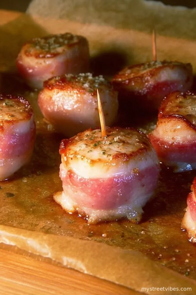 Bacon Wrapped Scallops