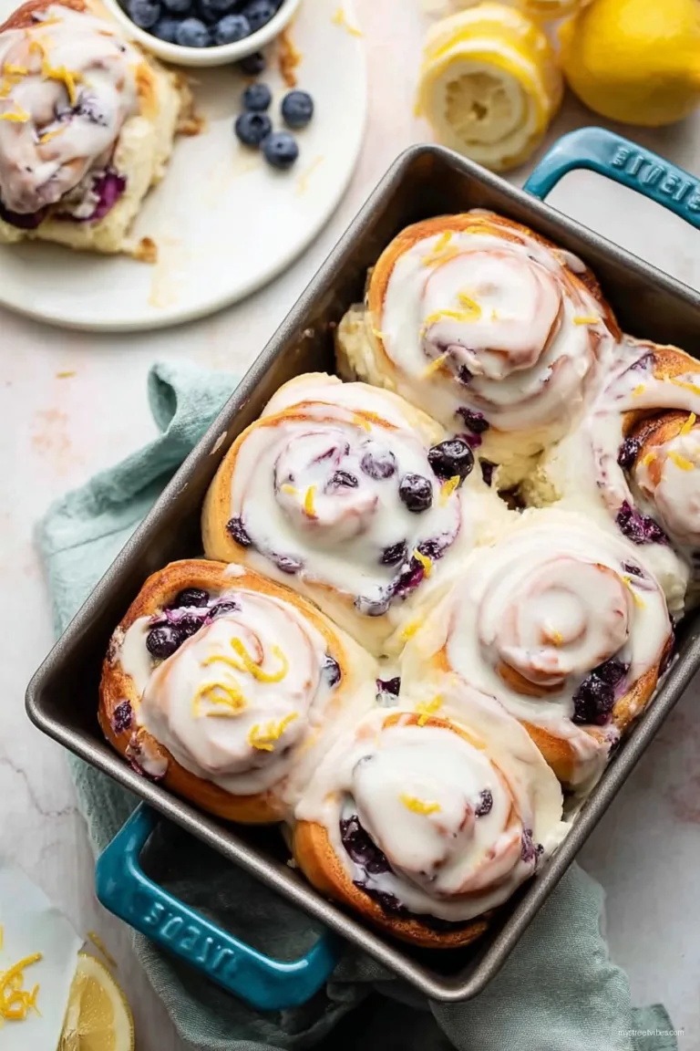 Blueberry Lemon Sweet Rolls