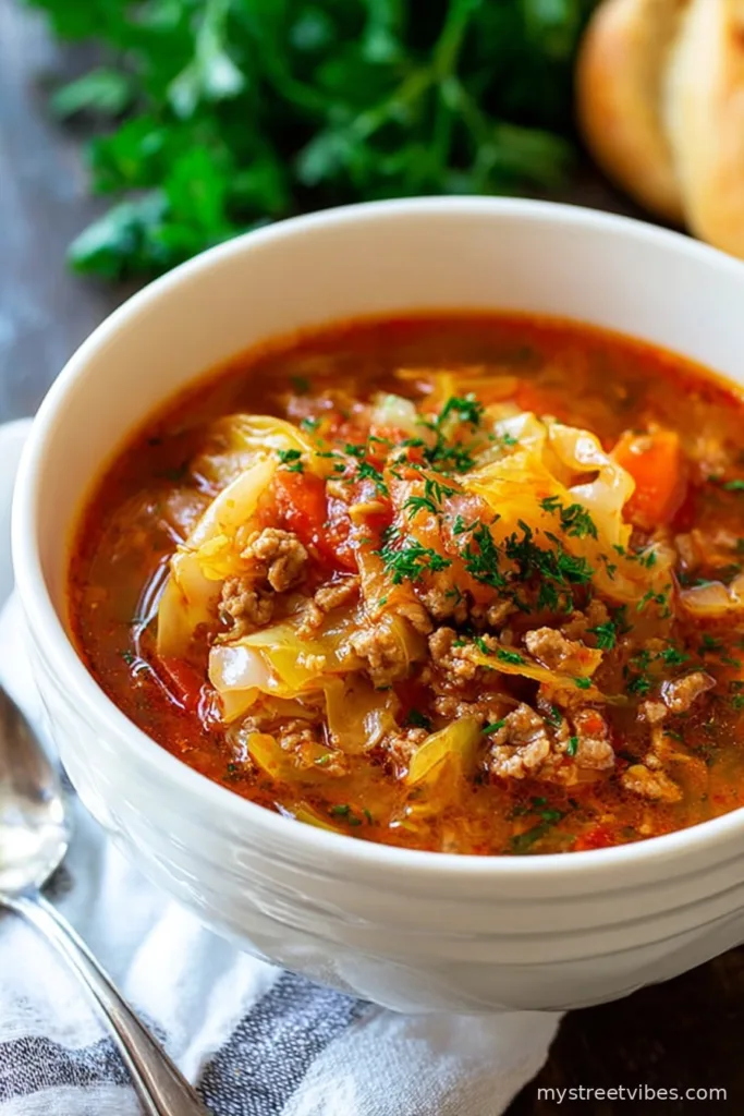 Cabbage Roll Soup