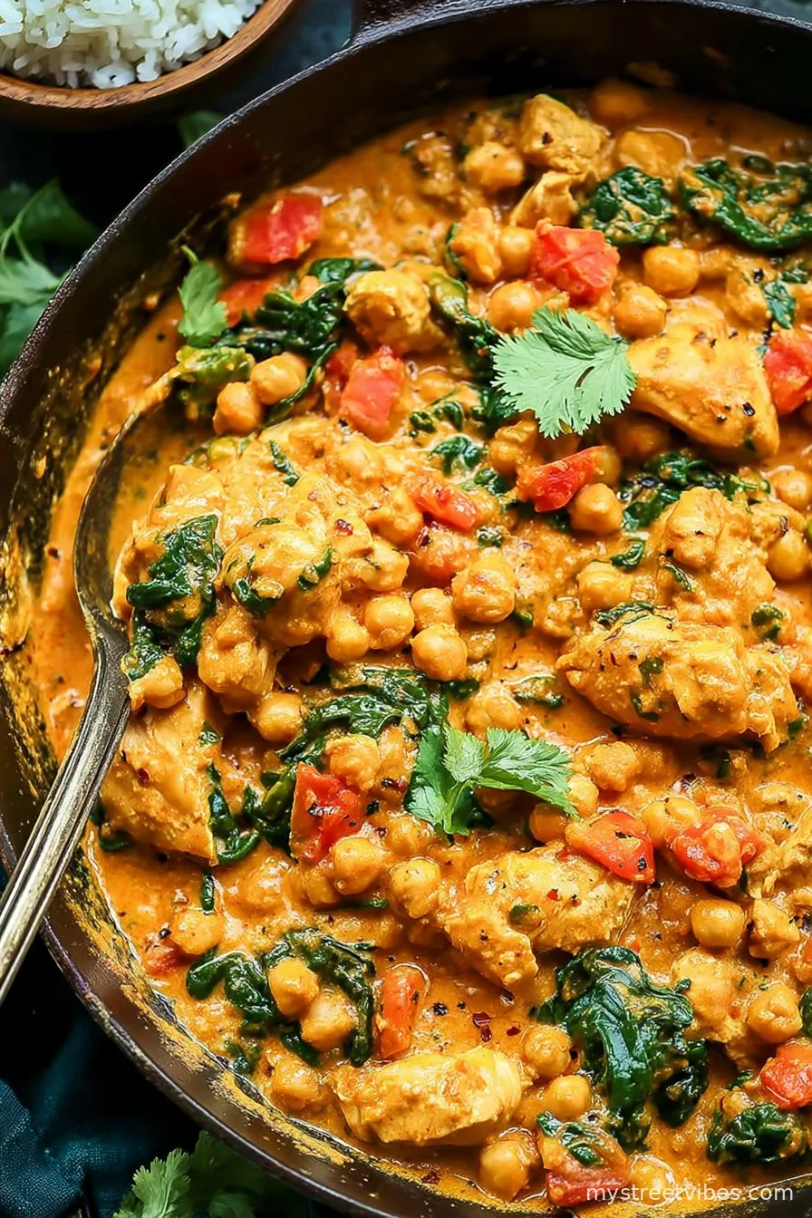 Chicken and Chickpea Curry