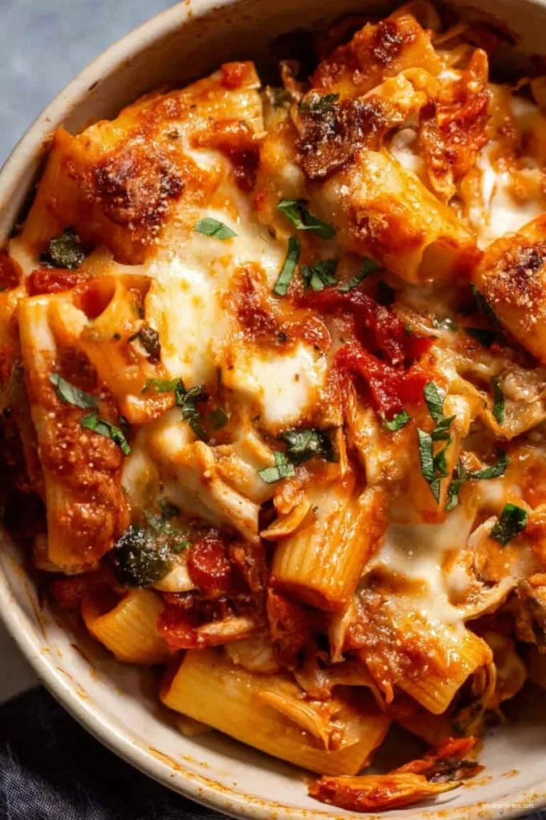 Chicken pasta bake
