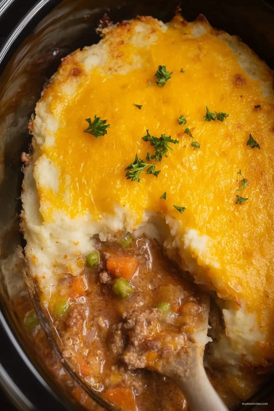 Crock Pot Shepherd's Pie
