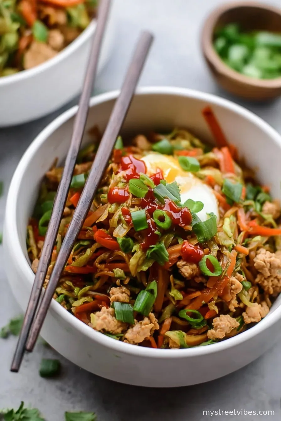 Egg Roll In A Bowl