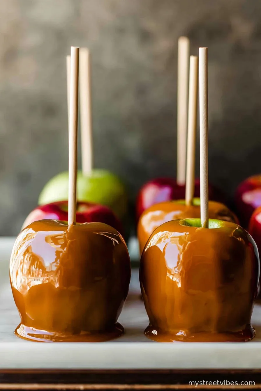 Homemade Caramel Apples