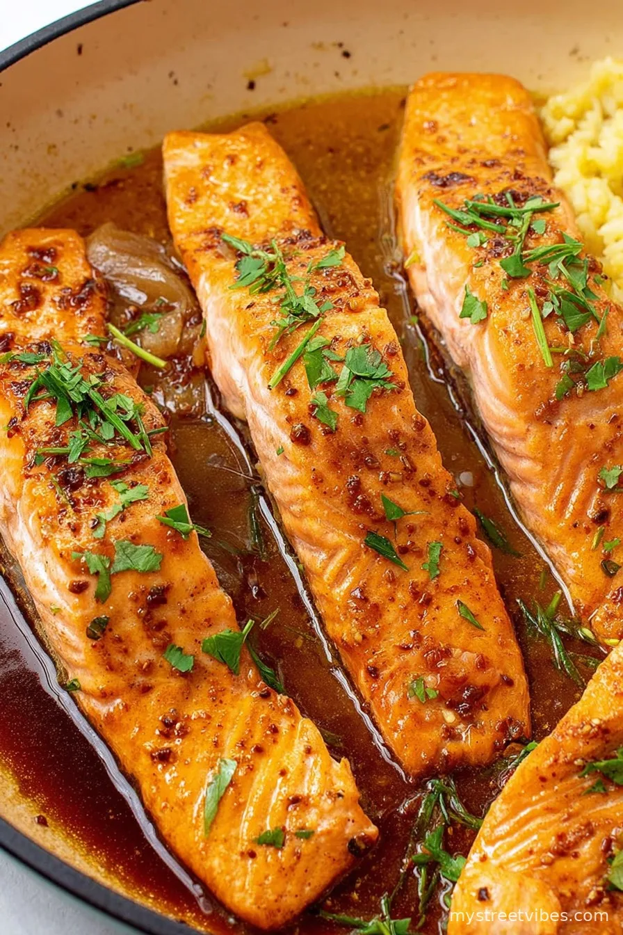 Honey Garlic Salmon