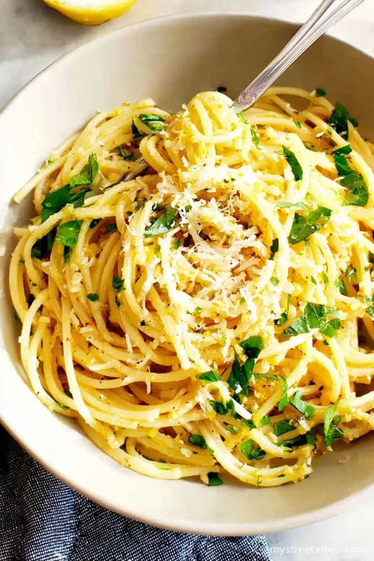 Lemon Garlic Pasta