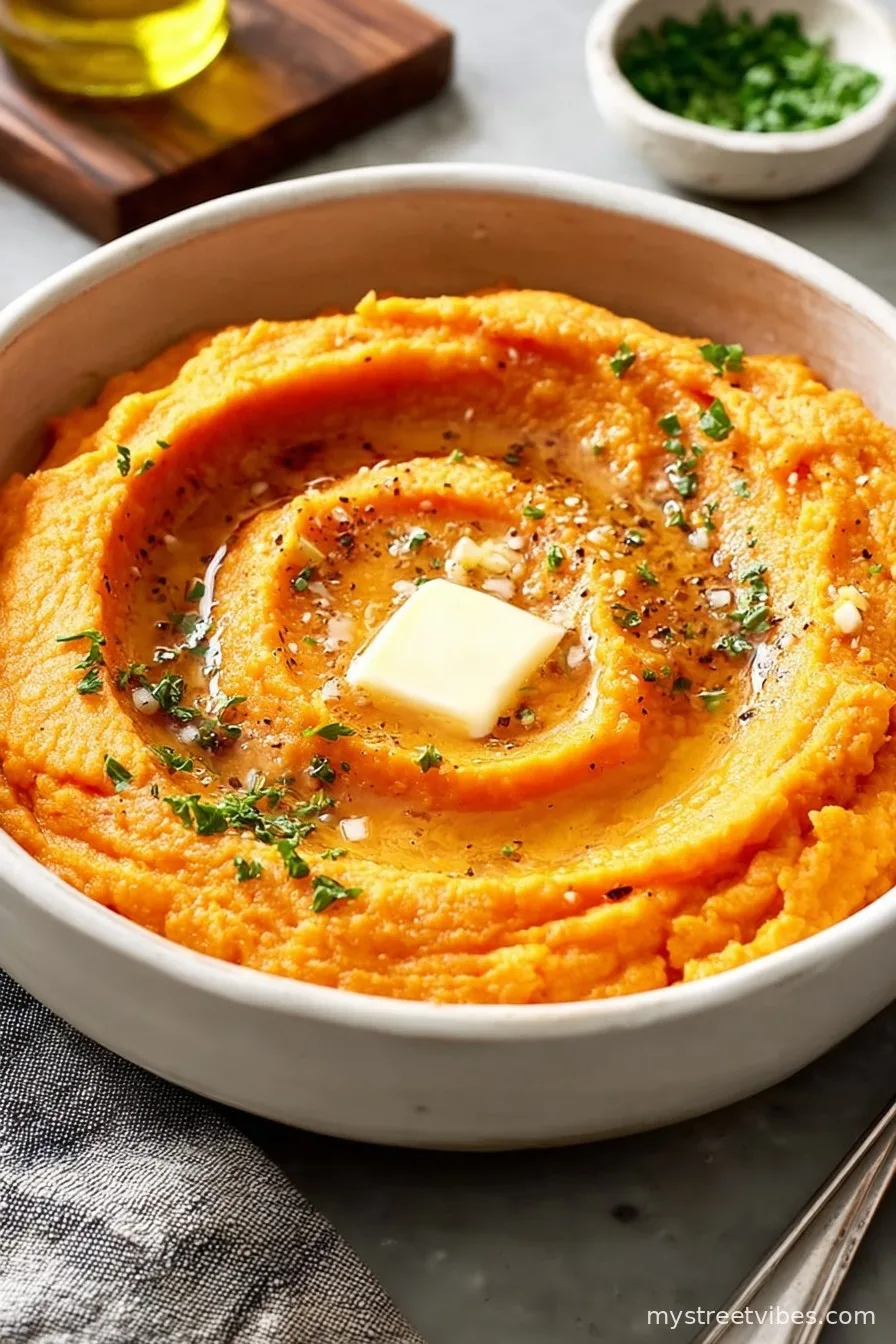 Mashed Sweet Potatoes