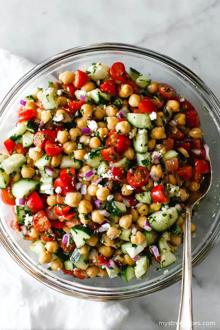 Mediterranean Chickpea Salad