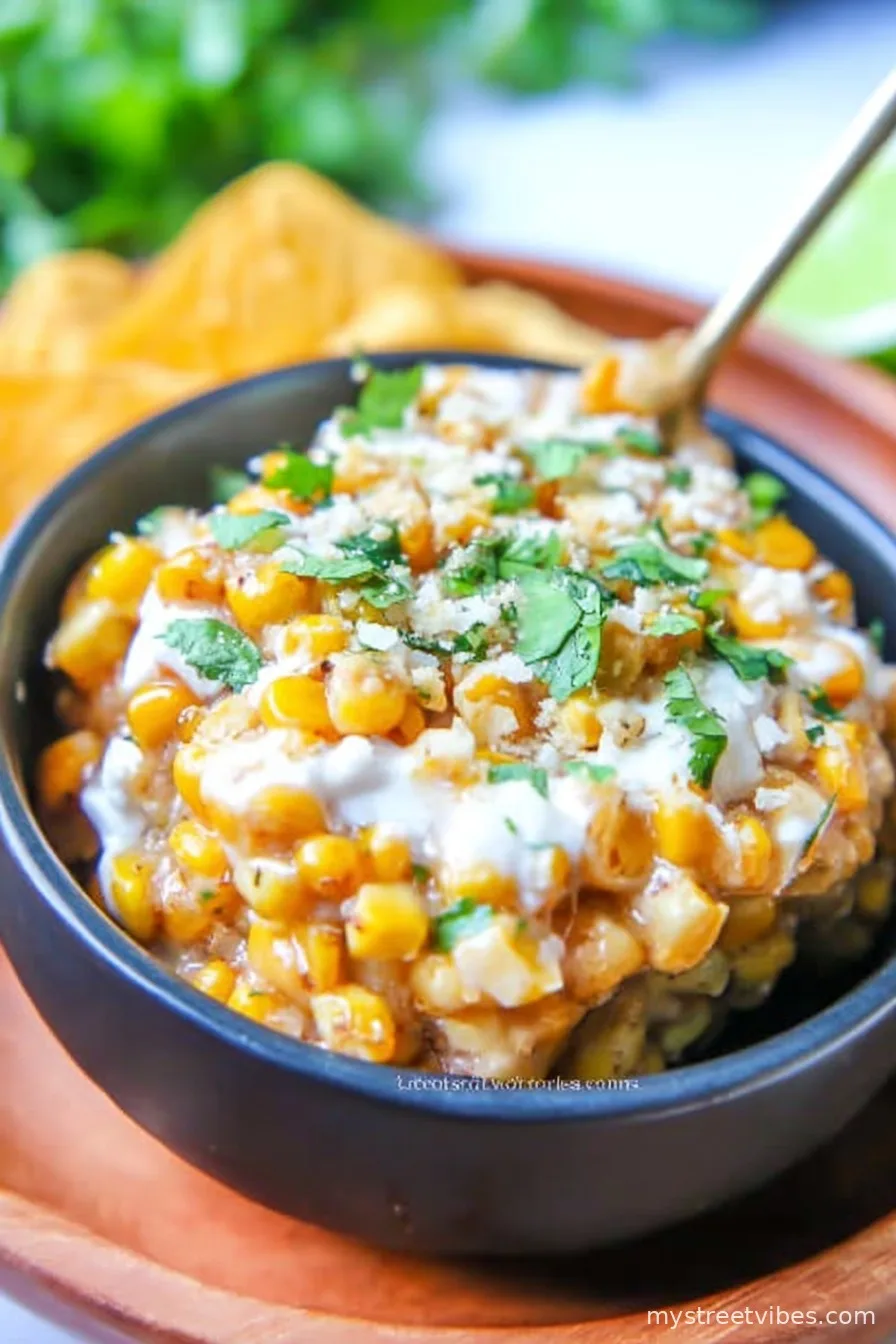 Mexican Street Corn Casserole