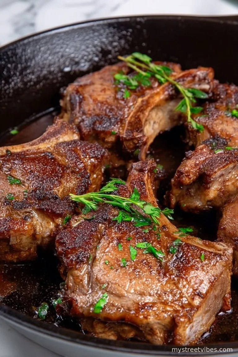 Pan-seared Lamb Chops – Tender and Juicy
