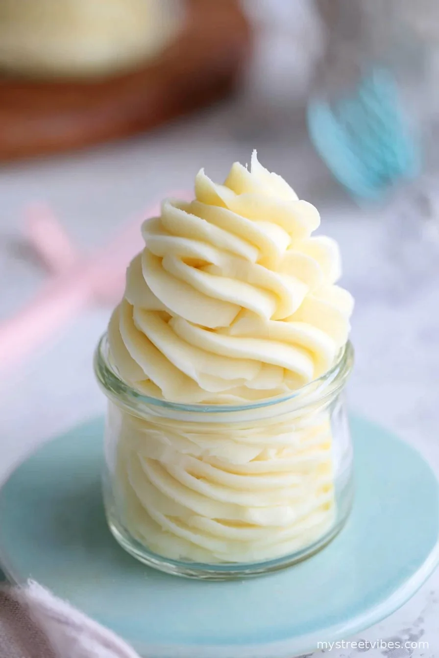 Perfect Vanilla Frosting