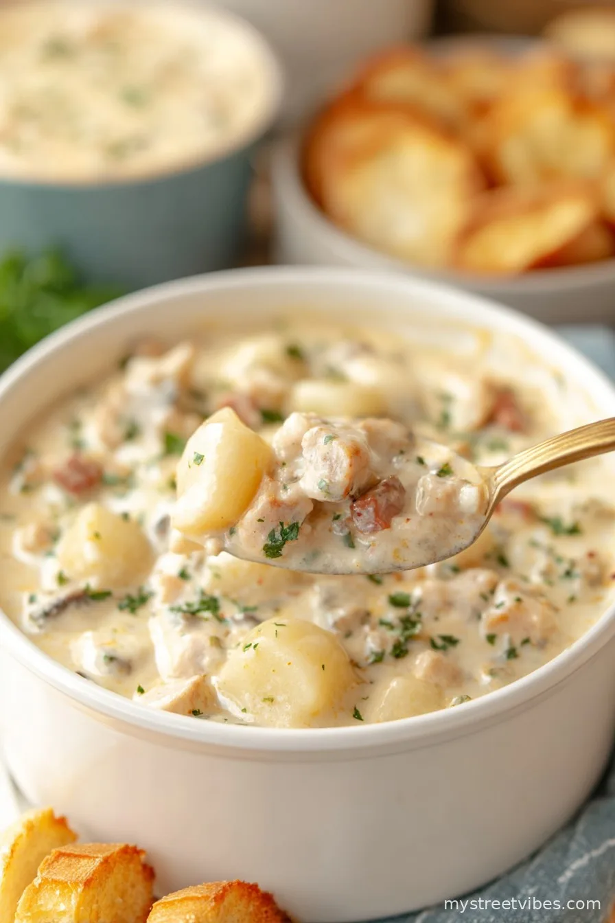 Sausage Stuffed Mushroom Dip