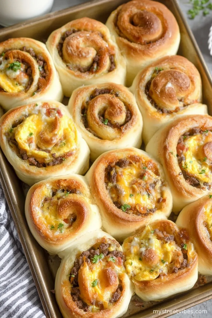 Soft and Savory Breakfast Rolls