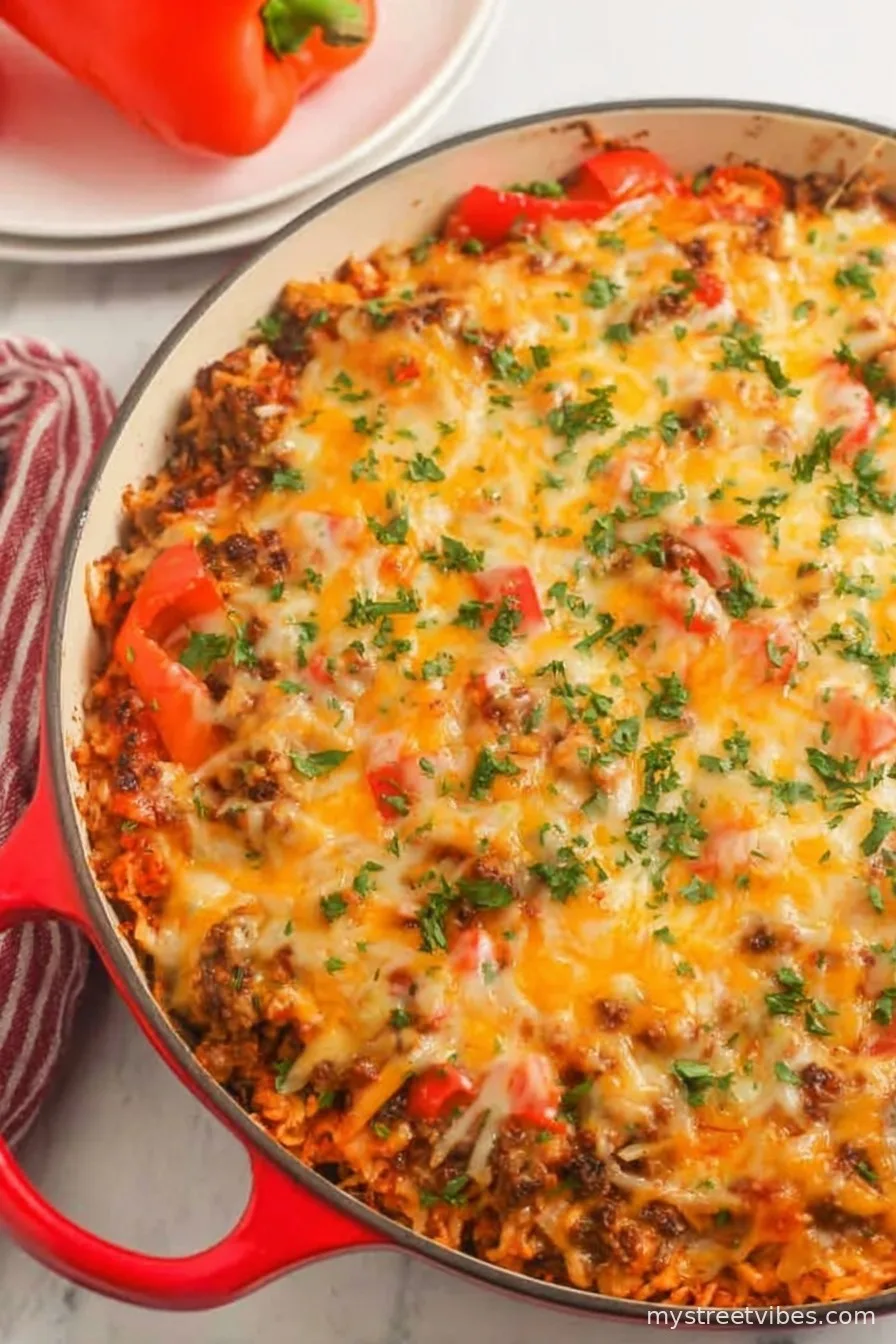 Stuffed Pepper Casserole