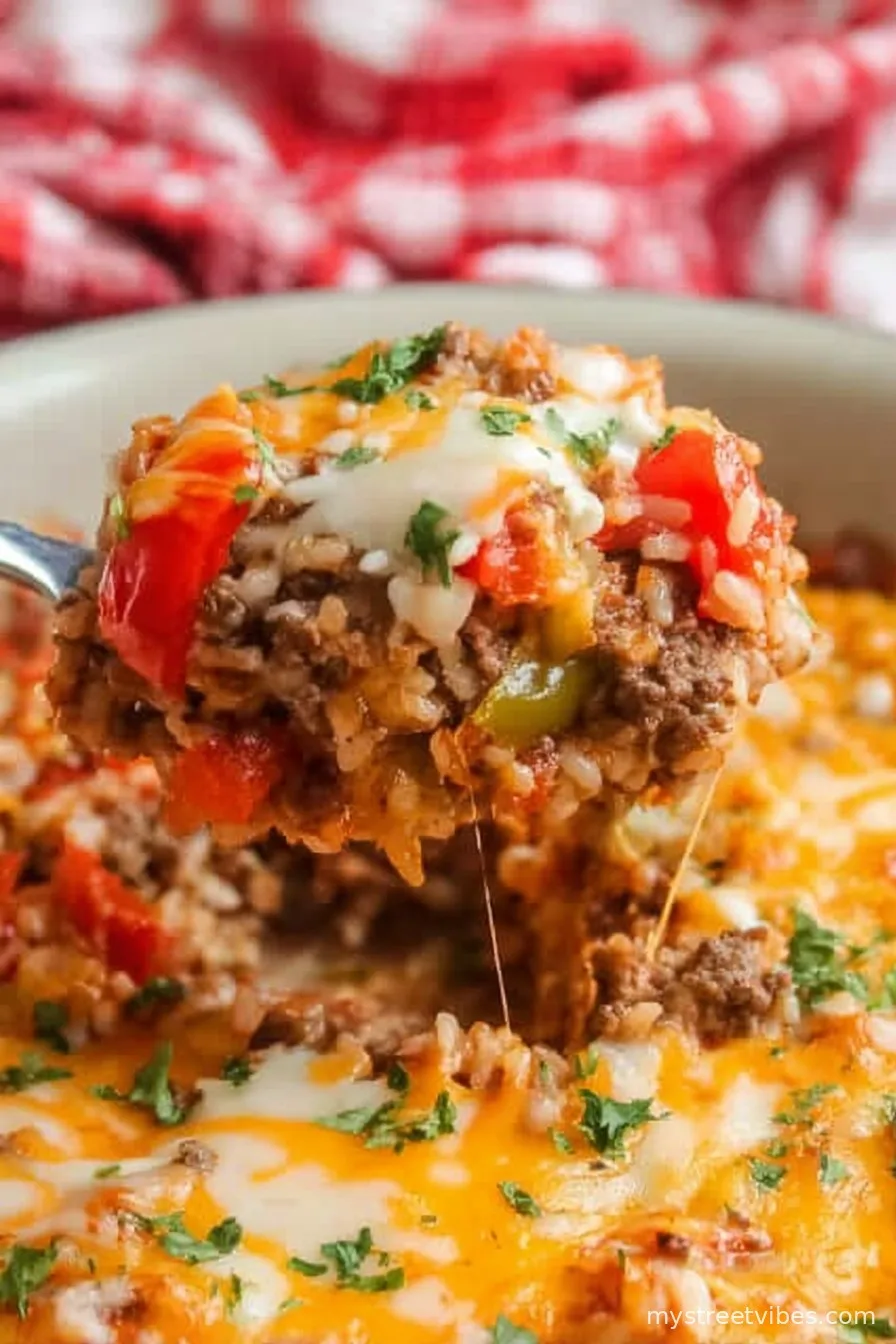 Stuffed Pepper Casserole