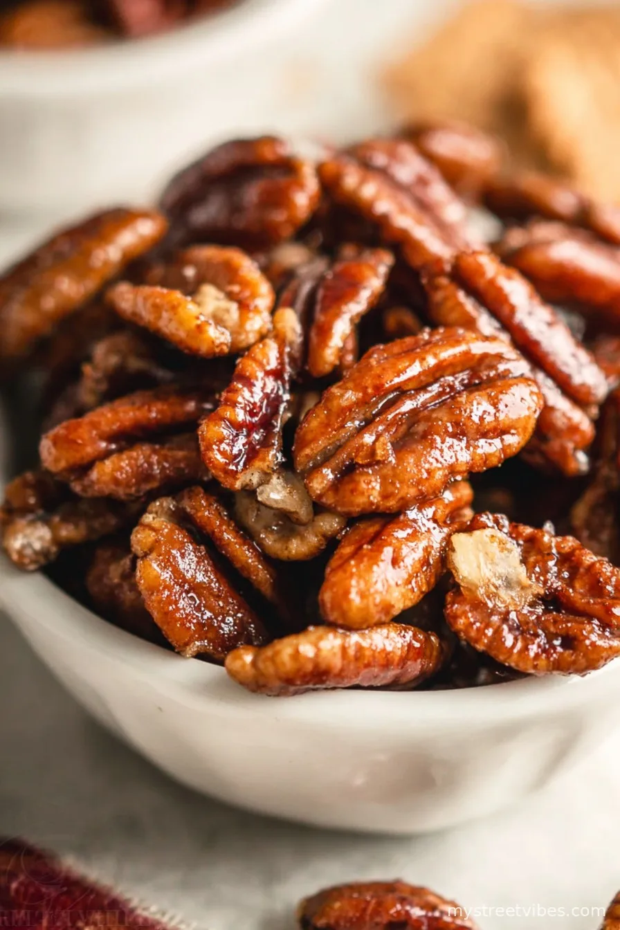 Sweet and Spicy Pecans