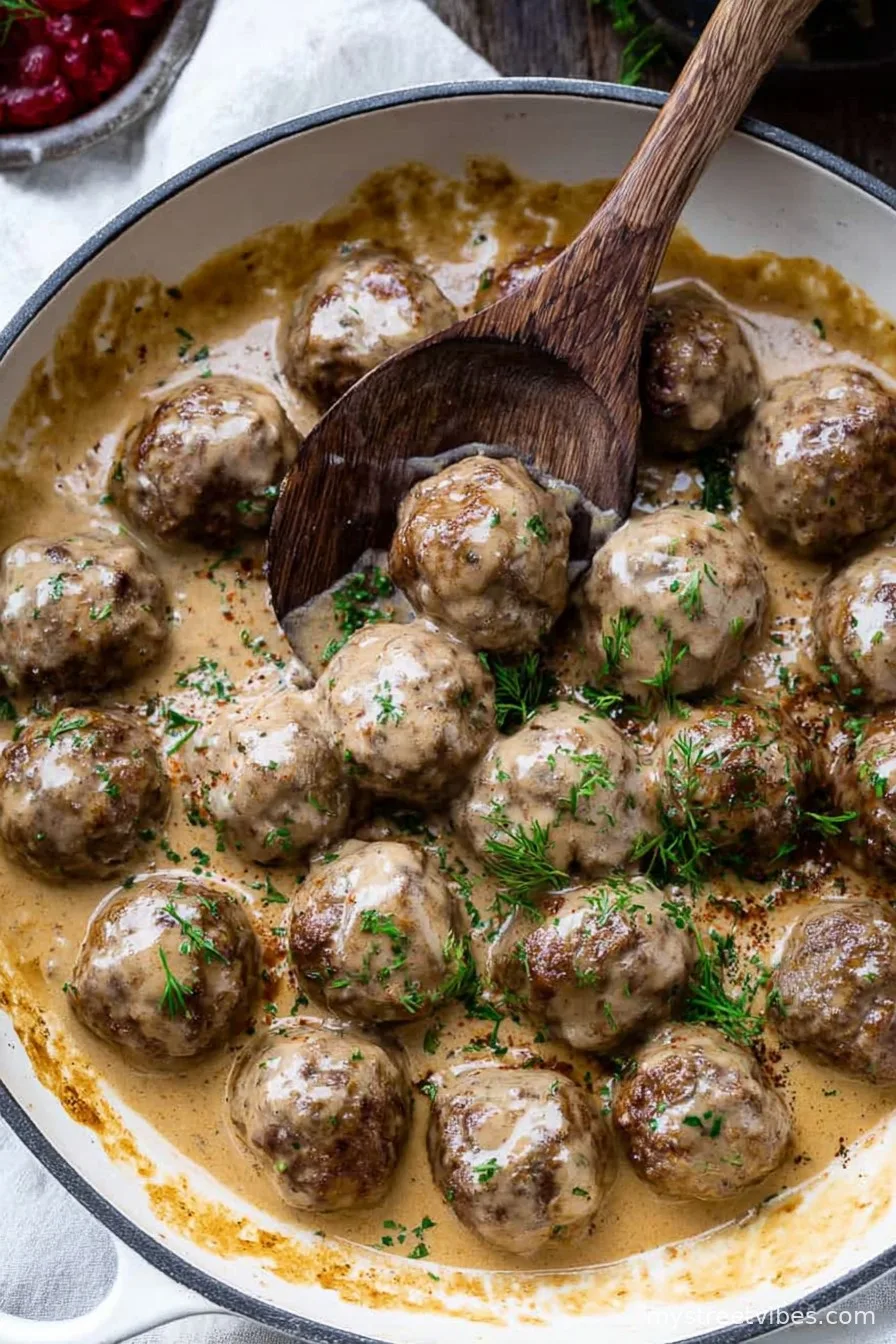 The Best Swedish Meatballs
