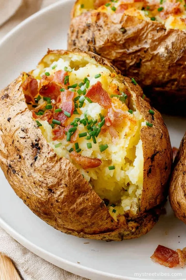 Air Fryer Baked Potatoes