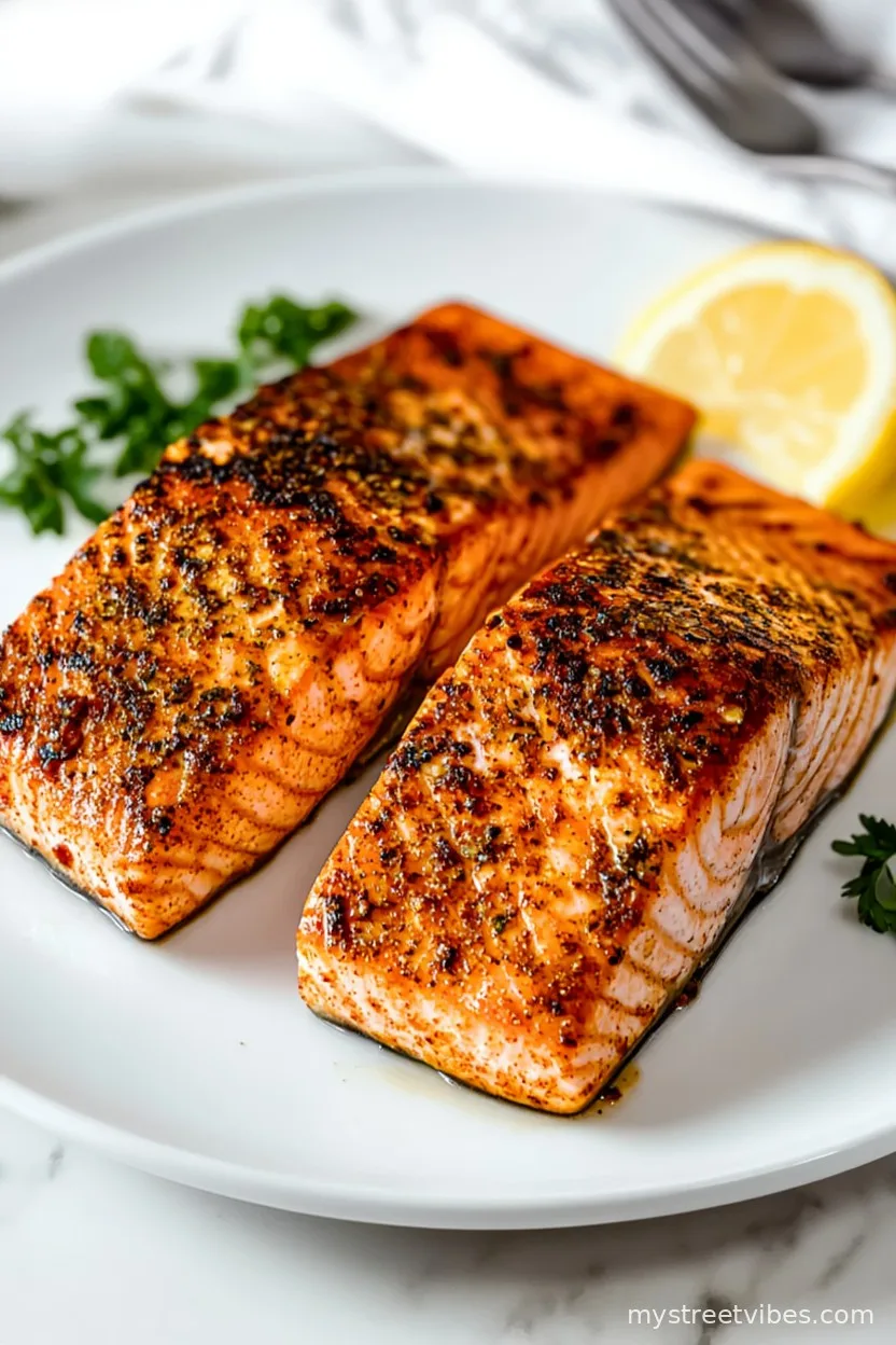 Air Fryer Salmon