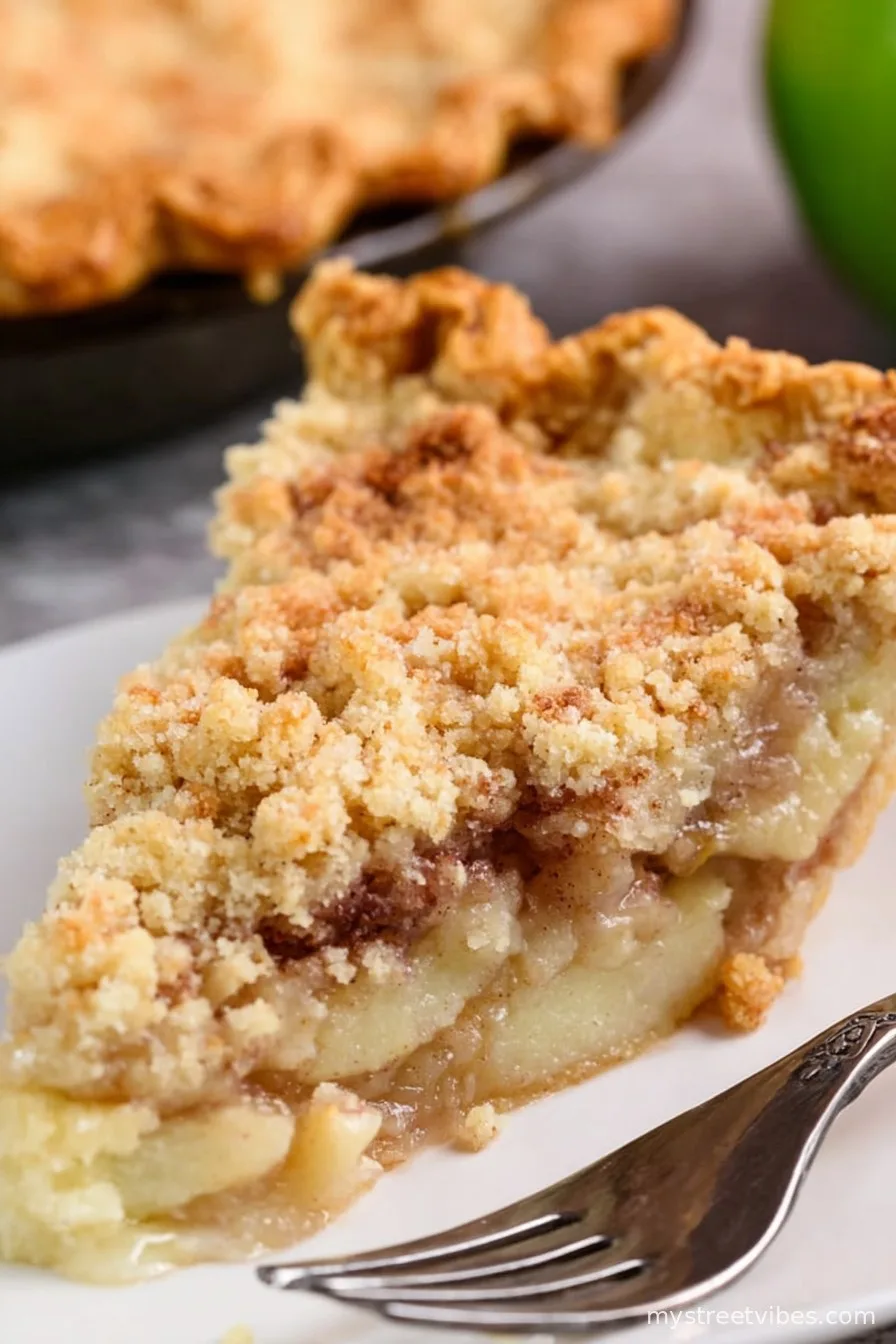 Apple Pie with Crumb Topping Recipe