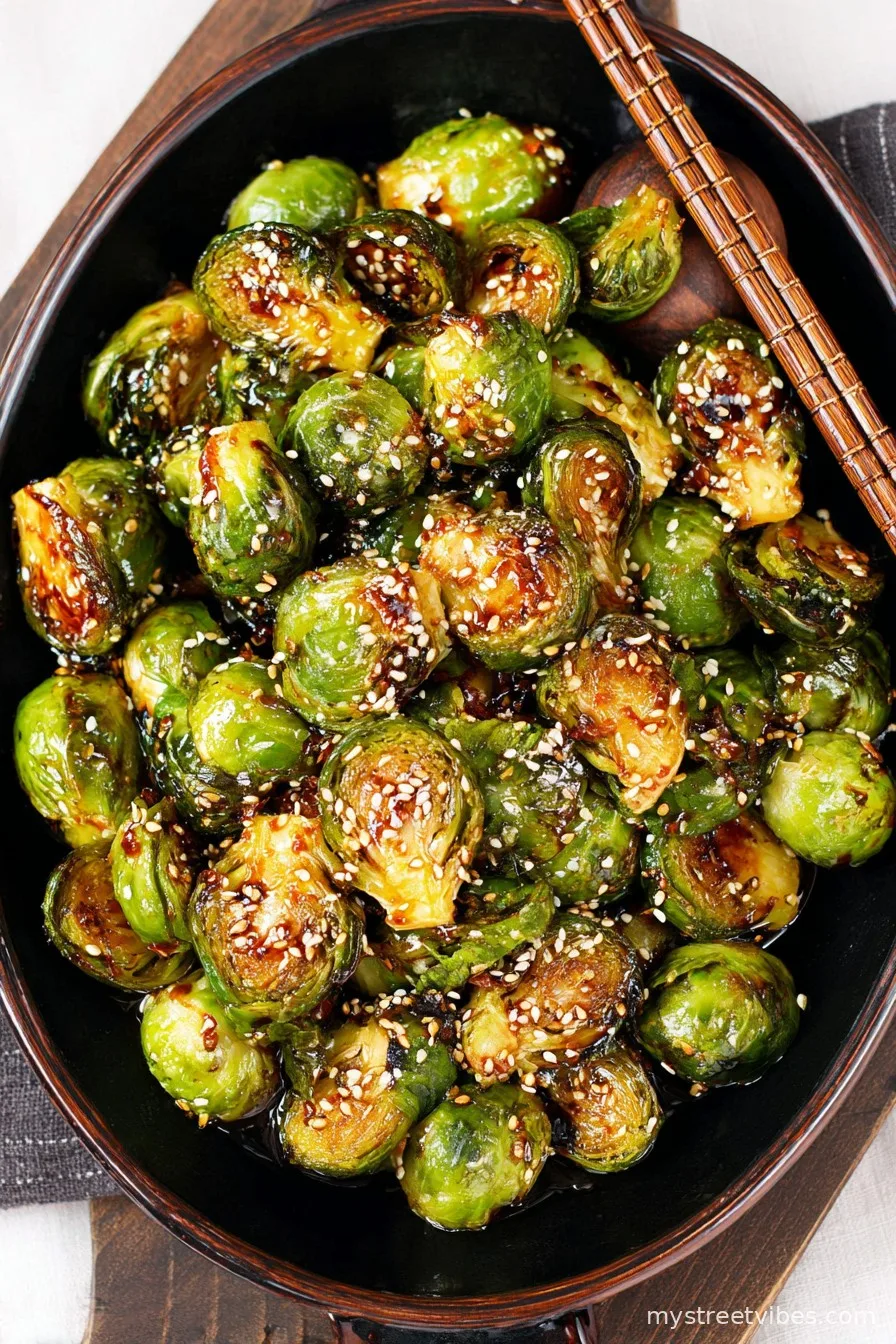 Asian Brussel Sprouts