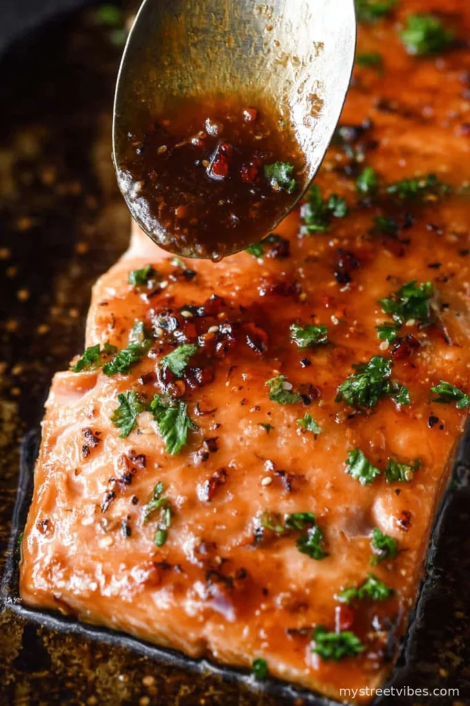 Brown Sugar Soy Sauce Salmon