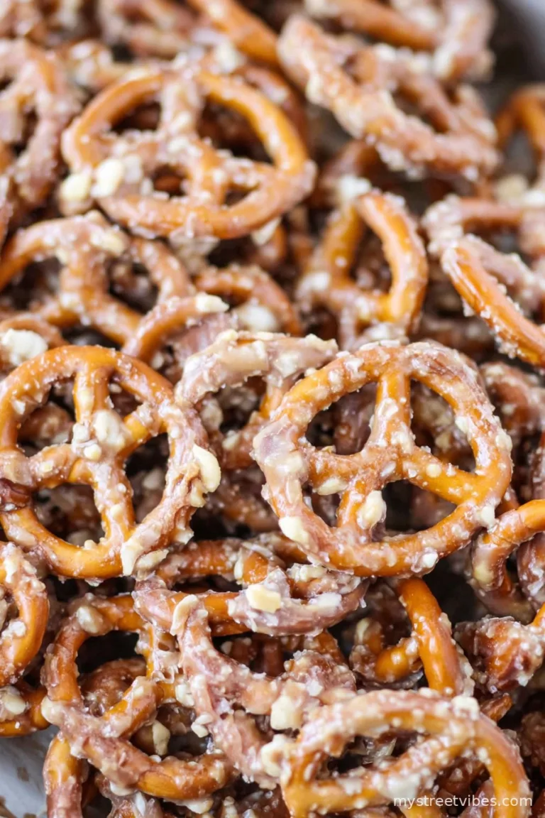 Butter Toffee Pretzels