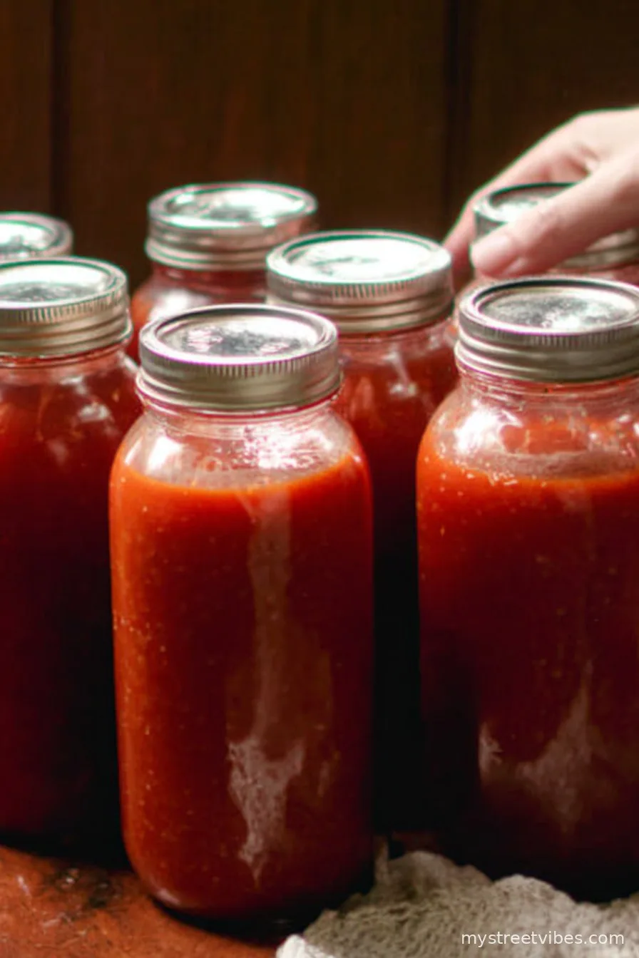 Canned Ketchup Recipe