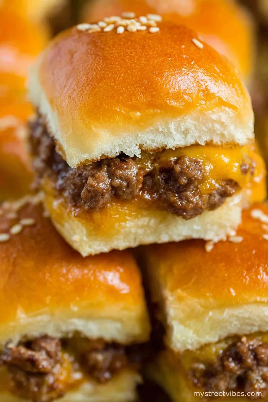 Cheeseburger Sliders