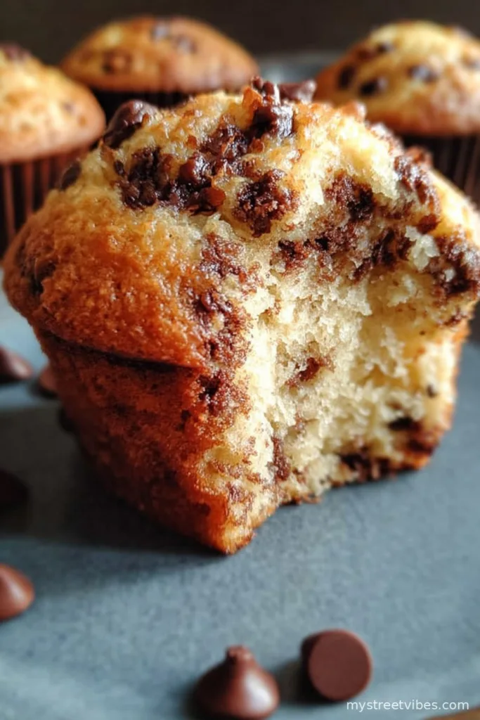 Classic Chocolate Chip Muffins