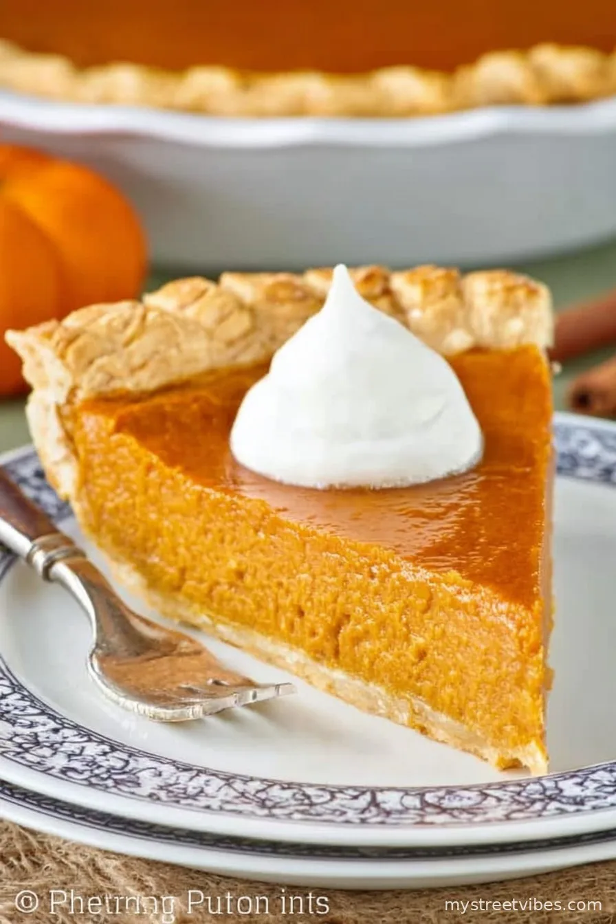 Classic Pumpkin Pie with a Twist