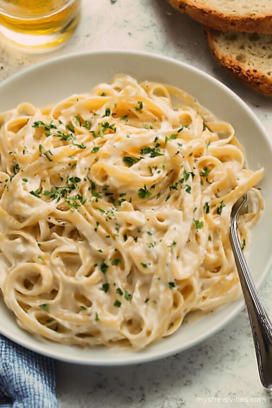Cottage Cheese Alfredo