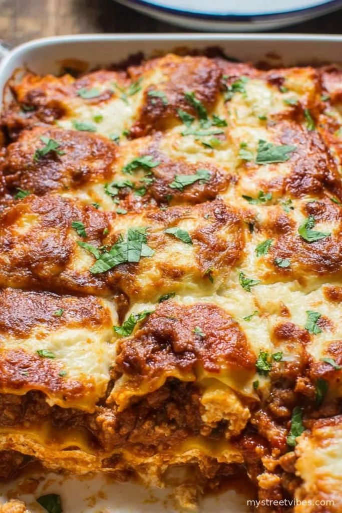 Cottage Cheese Lasagna