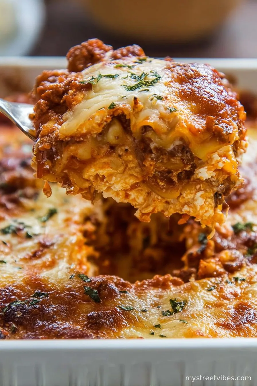 Cottage Cheese Lasagna
