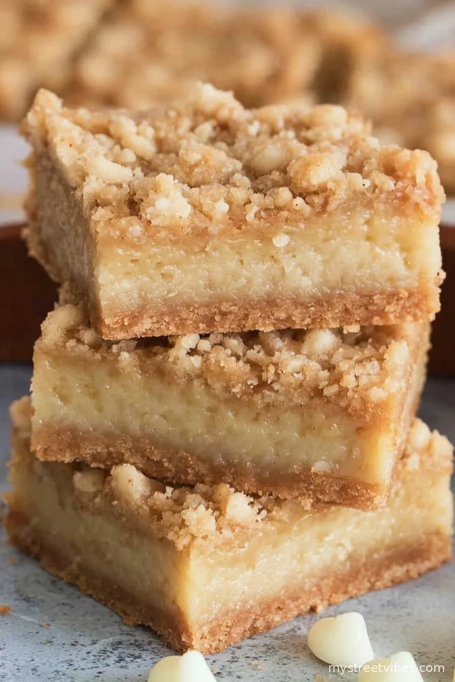 Creme Brulee Cookie Bars