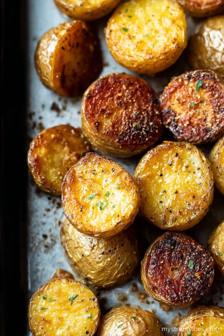 Crispy Oven Roasted Baby Potatoes