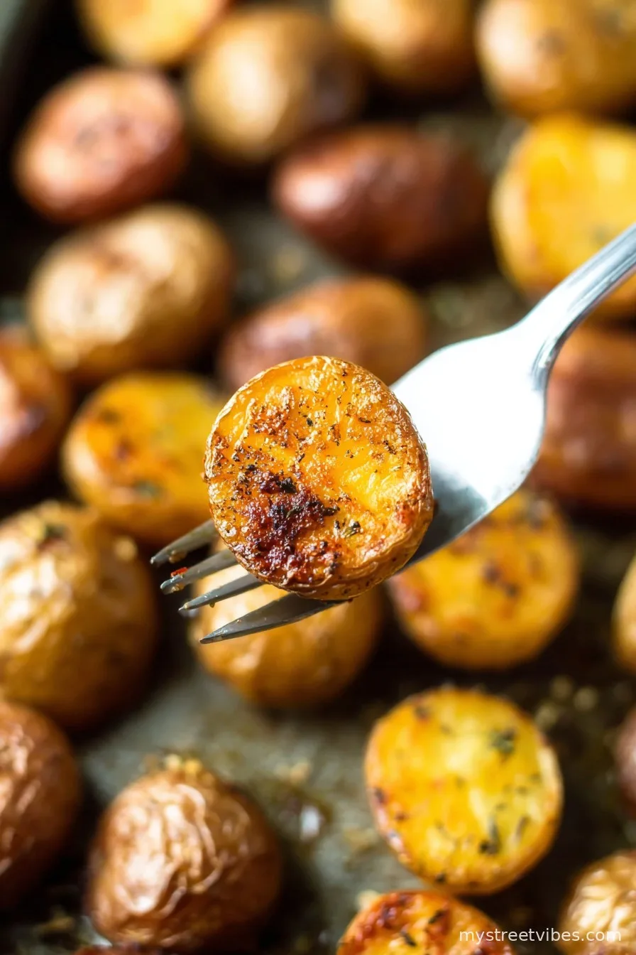 Crispy Oven Roasted Baby Potatoes