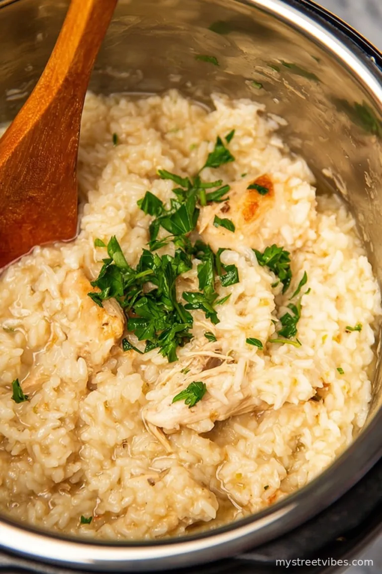 Easy Instant Pot Chicken and Rice