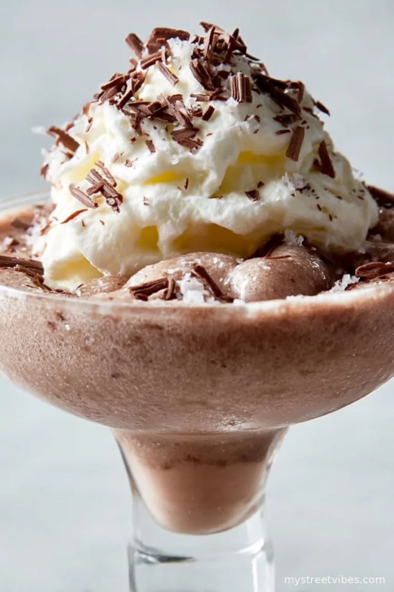 Frozen Hot Chocolate Martini