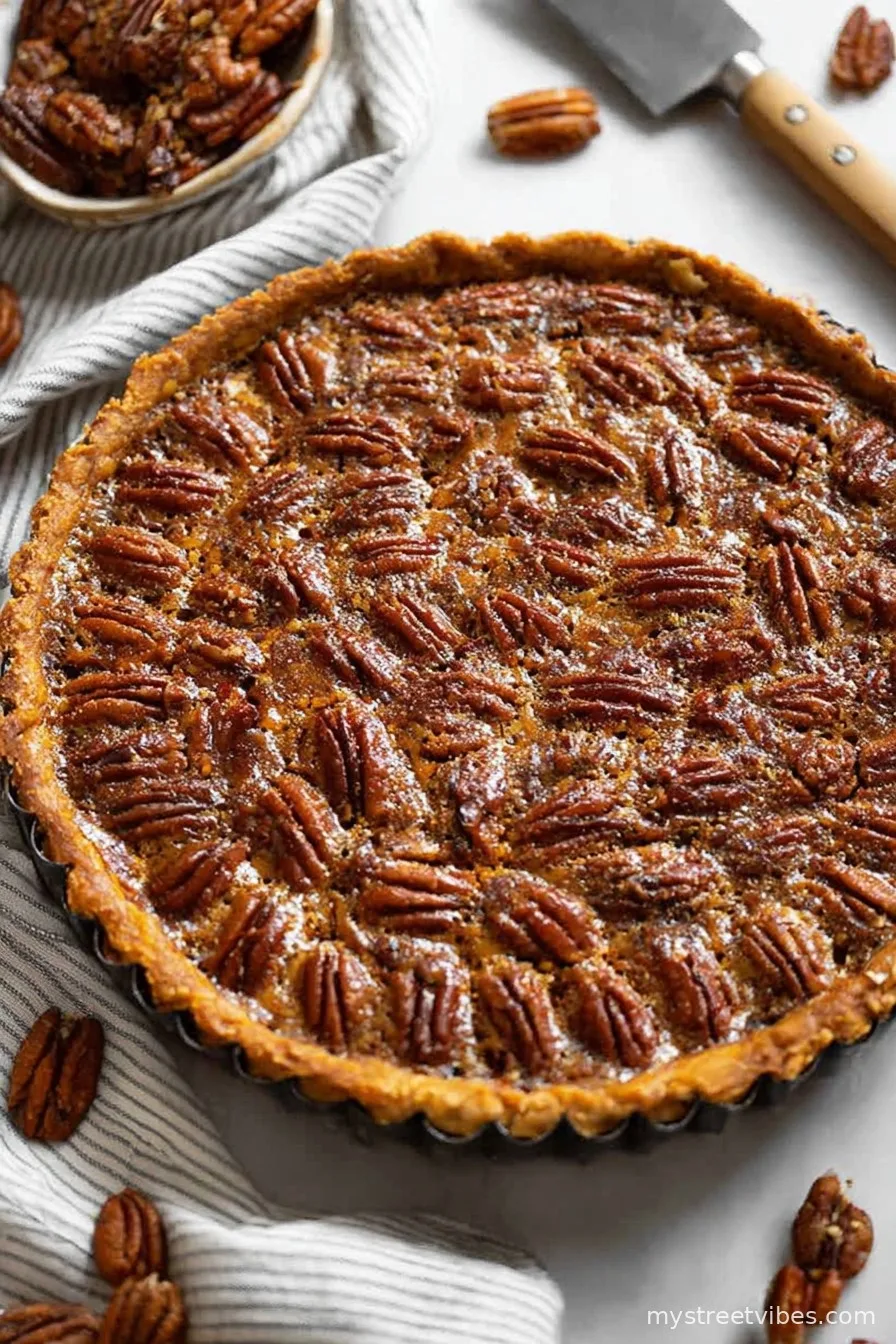 Healthy Pecan Pie