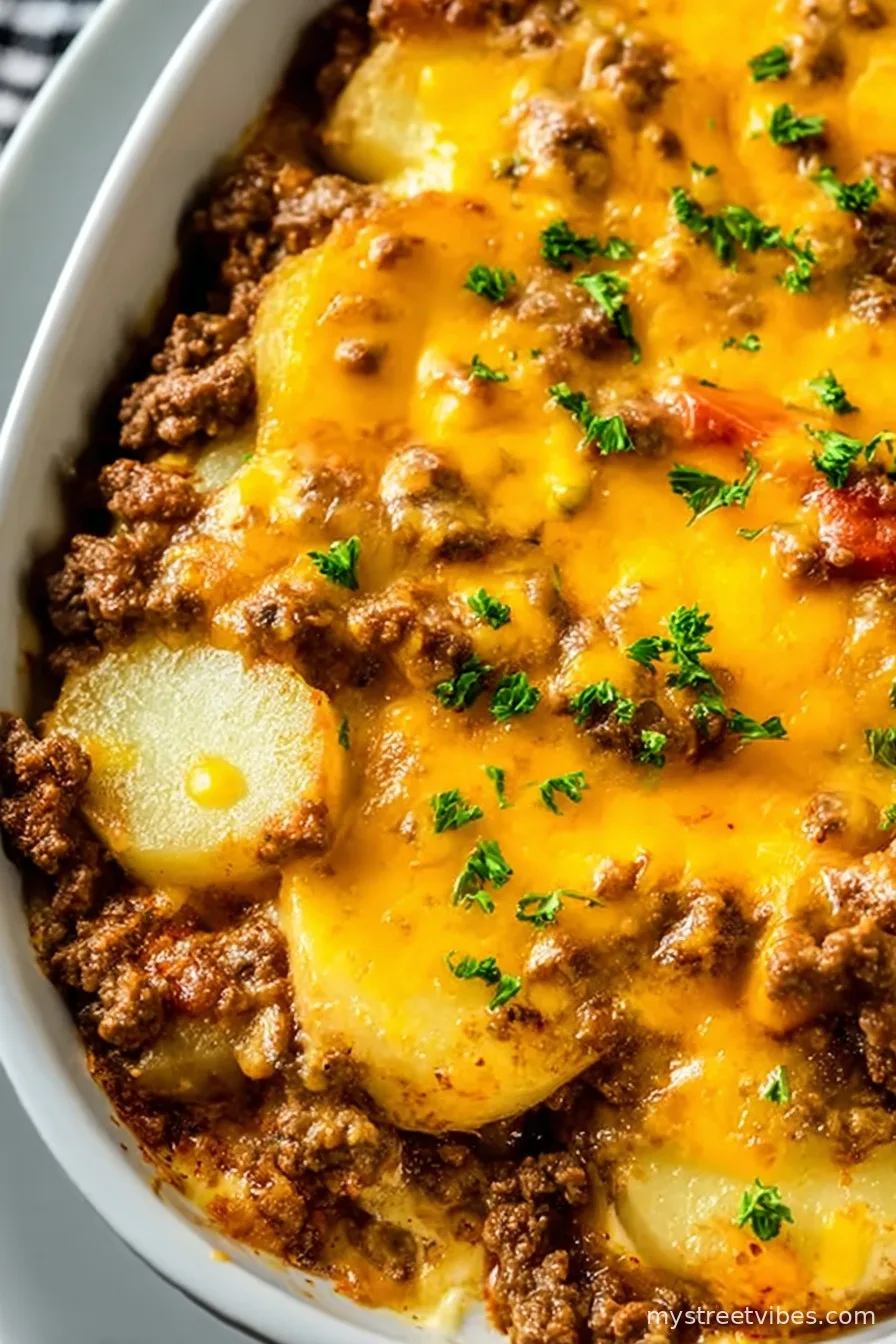 Hobo Casserole Ground Beef Recipe