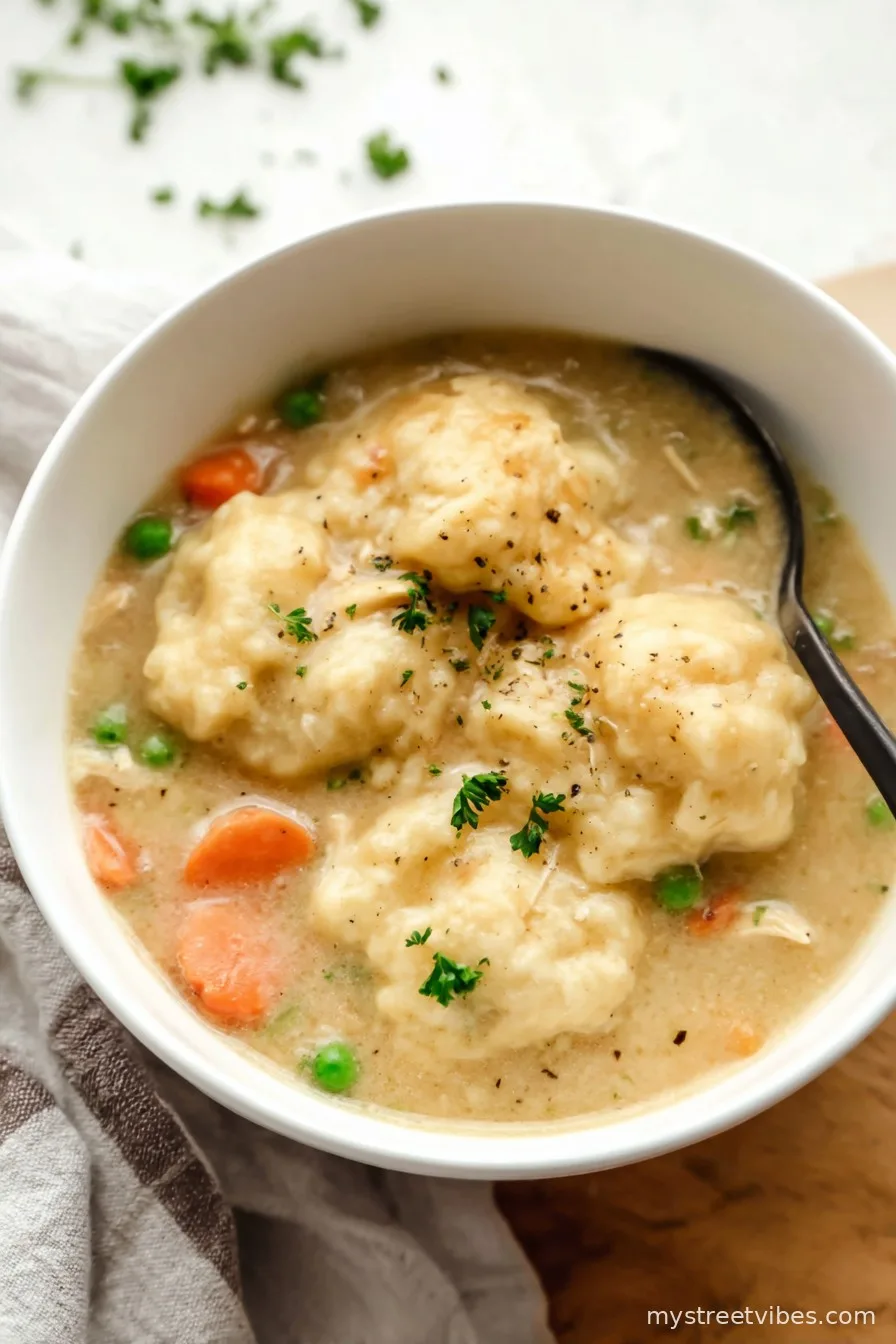 Instant Pot Chicken and Dumplings