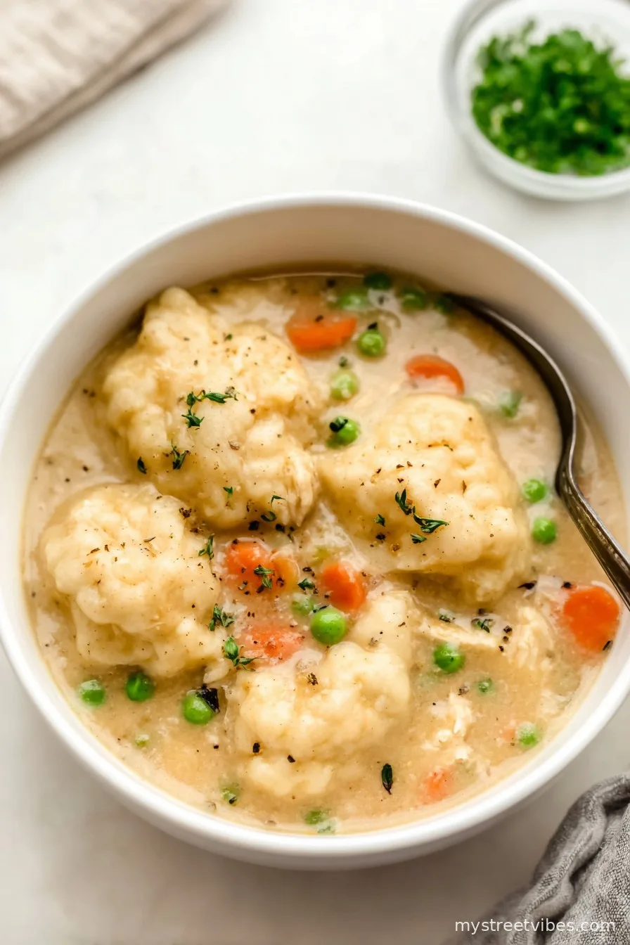 Instant Pot Chicken and Dumplings