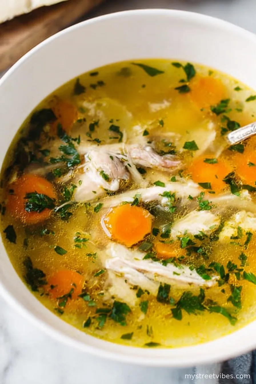 Instant Pot Chicken Soup