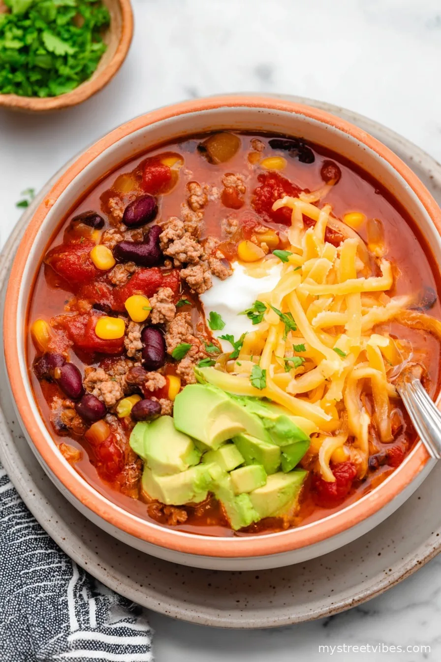 Instant Pot Taco Soup