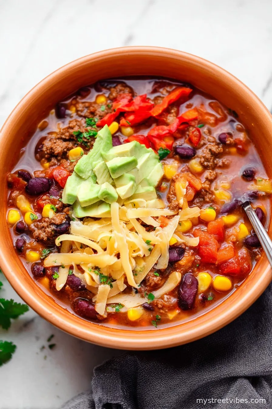 Instant Pot Taco Soup